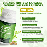 Ingrédients clés du mélange: curcuma, gingembre et sureau pour énergie et confort digestif.