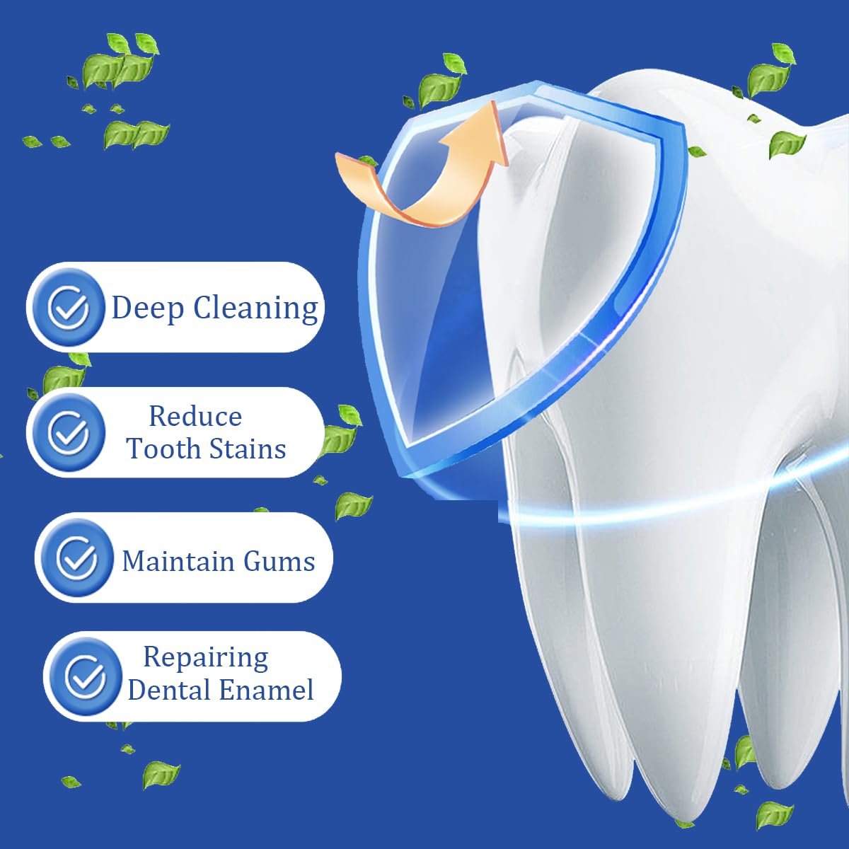 MULPG dentifrice Hydroxyapatite: renforcement dentaire pour un sourire fort