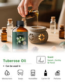 Bougies artisanales tubereuse Mumianhua — parfum élégant ambiance chaleureuse.