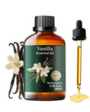 Mumianhua huile essentielle vanille — flacon pur diffusant un arôme réconfortant.