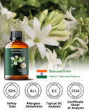 Parfum maison tubereuse Mumianhua pour créations naturelles.