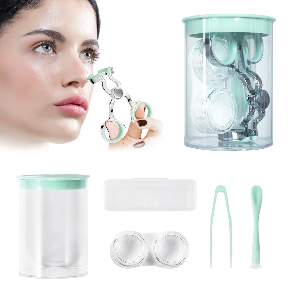MUNLIT: outil applicateur pour lentilles, insertion en douceur et précision.