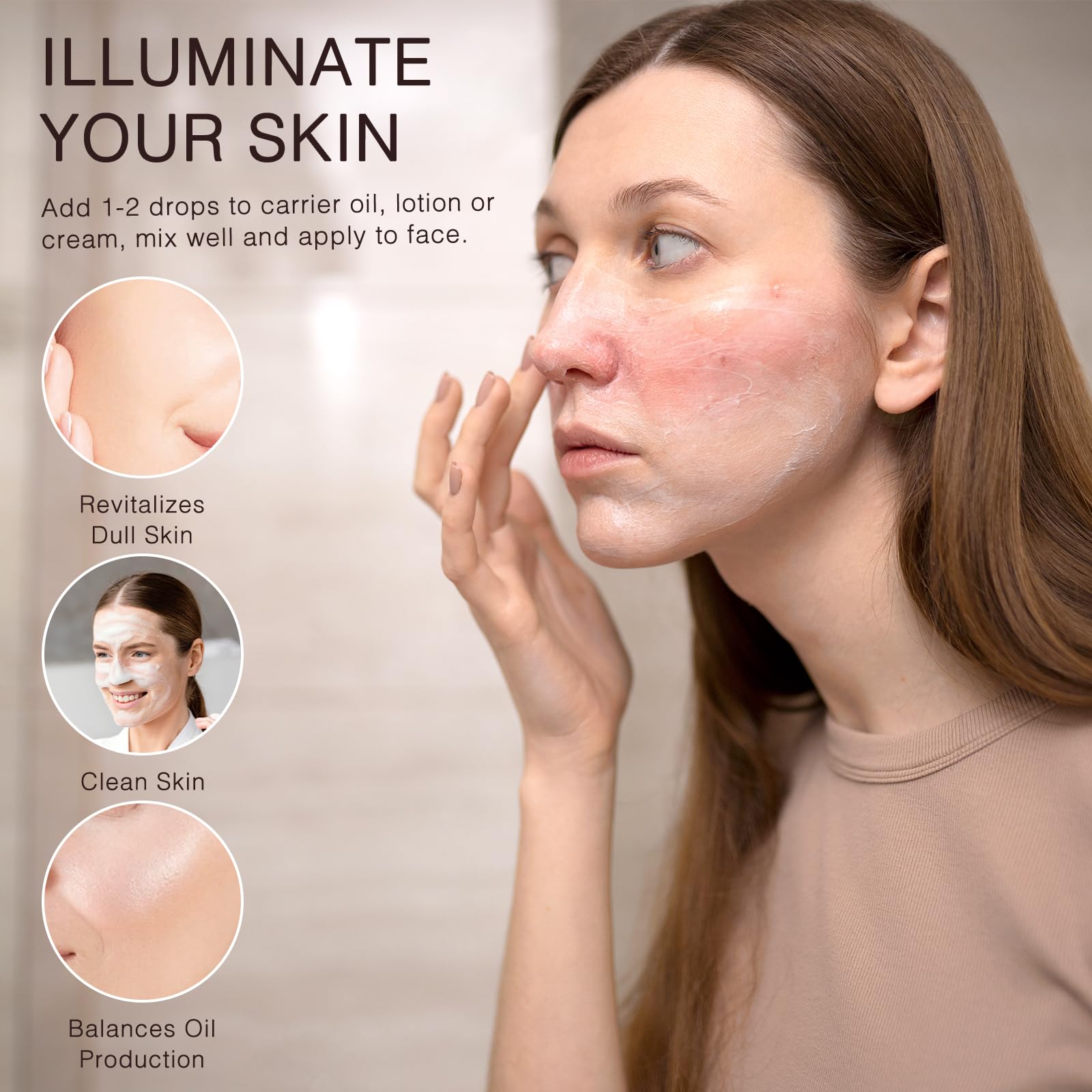 Massage cannelle MUNUSNA—application douce et relaxante après dilution