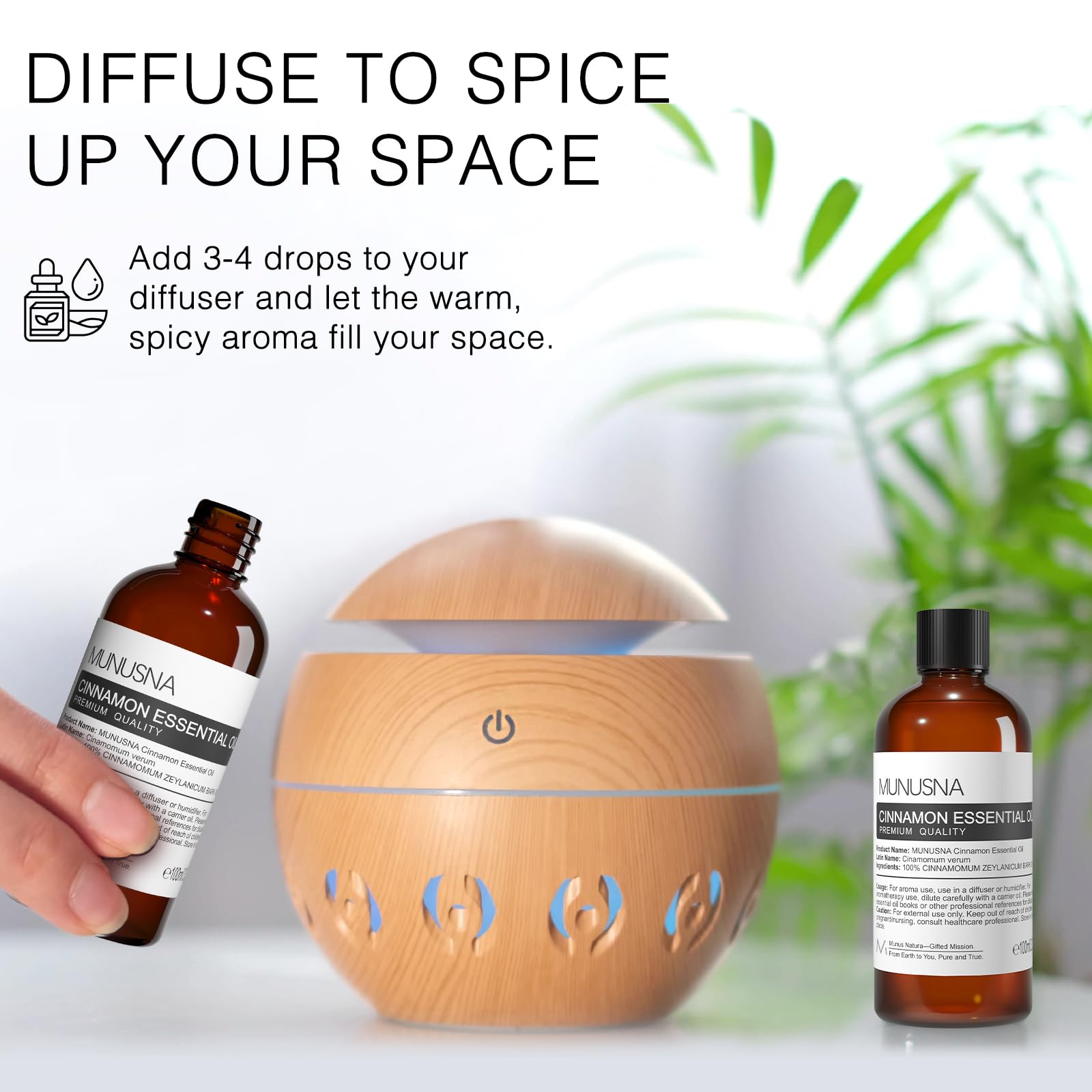 Parfum cannelle MUNUSNA—idée pour parfumer savons et bougies faits maison