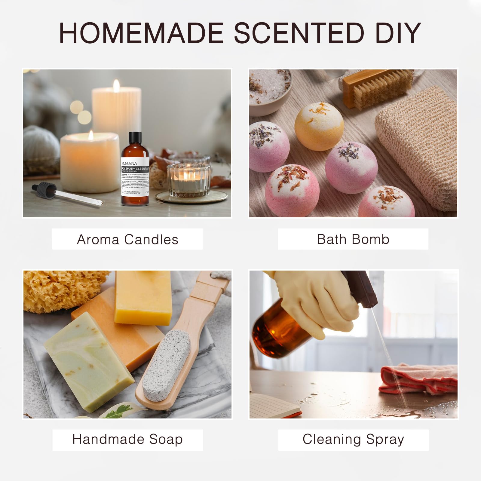 Idée cadeau MUNUSNA romarin, bien-être et aromathérapie