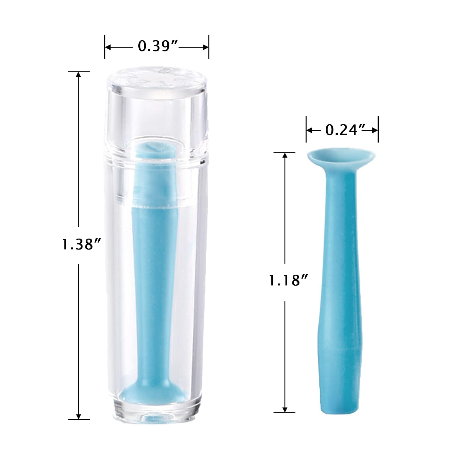 MUQING outil bleu avec ventouse, utilisation sécurisée pour lentilles sclérales.