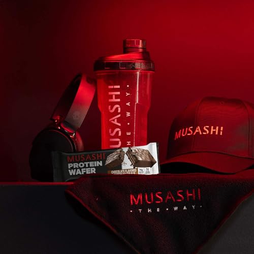 Pack de 12 barres MUSASHI, solution pratique à emporter.