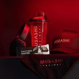 Pack de 12 barres MUSASHI, solution pratique à emporter.