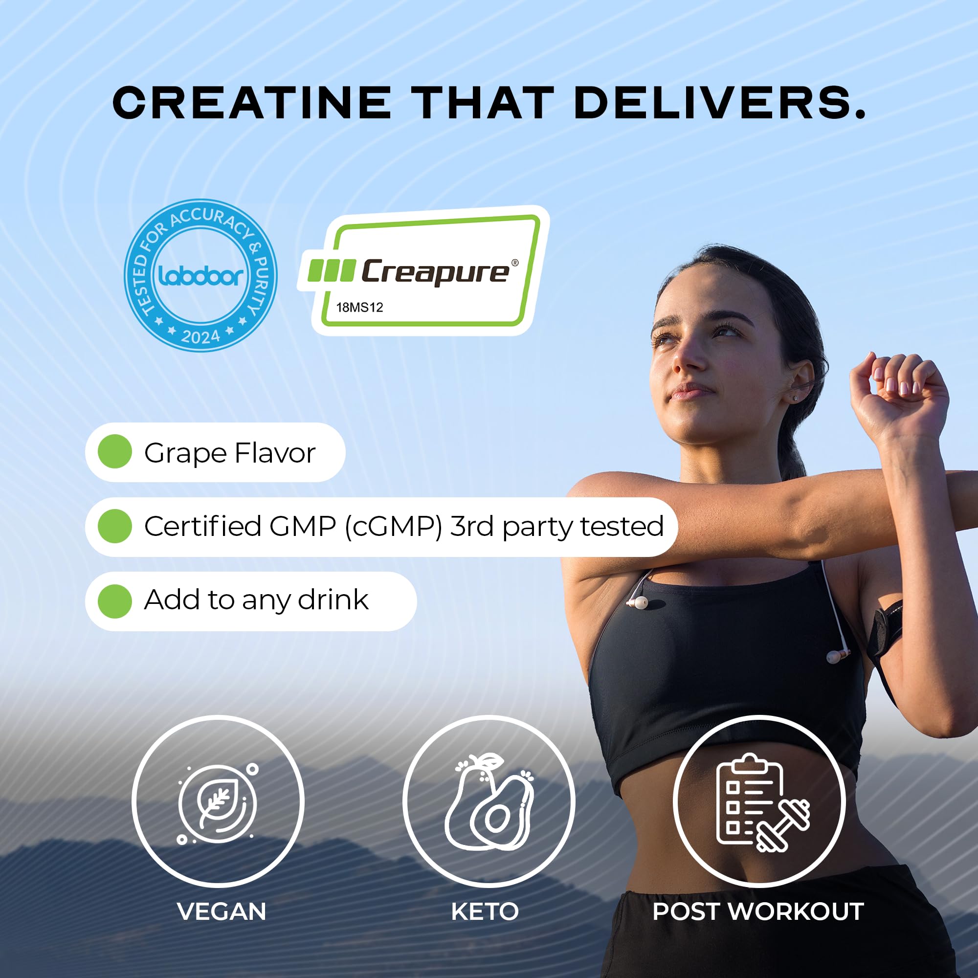 Muscle Feast Creapure 60 Portions: format pratique pour 60 portions quotidiennes