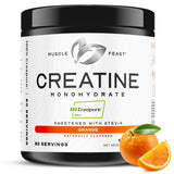 Muscle Feast Creapure – bouteille de créatine monohydrate prête à l’emploi pour l’endurance.