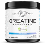Muscle Feast Creapure poudre sans saveur idéale pour l’entraînement.