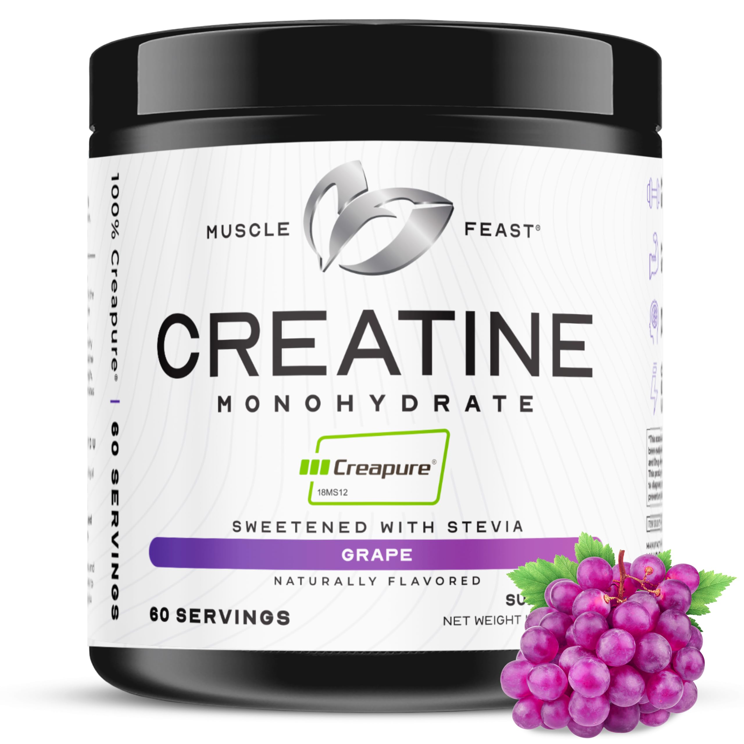 Muscle Feast Creapure Poudre: poudre créatine pure pour endurance et performance