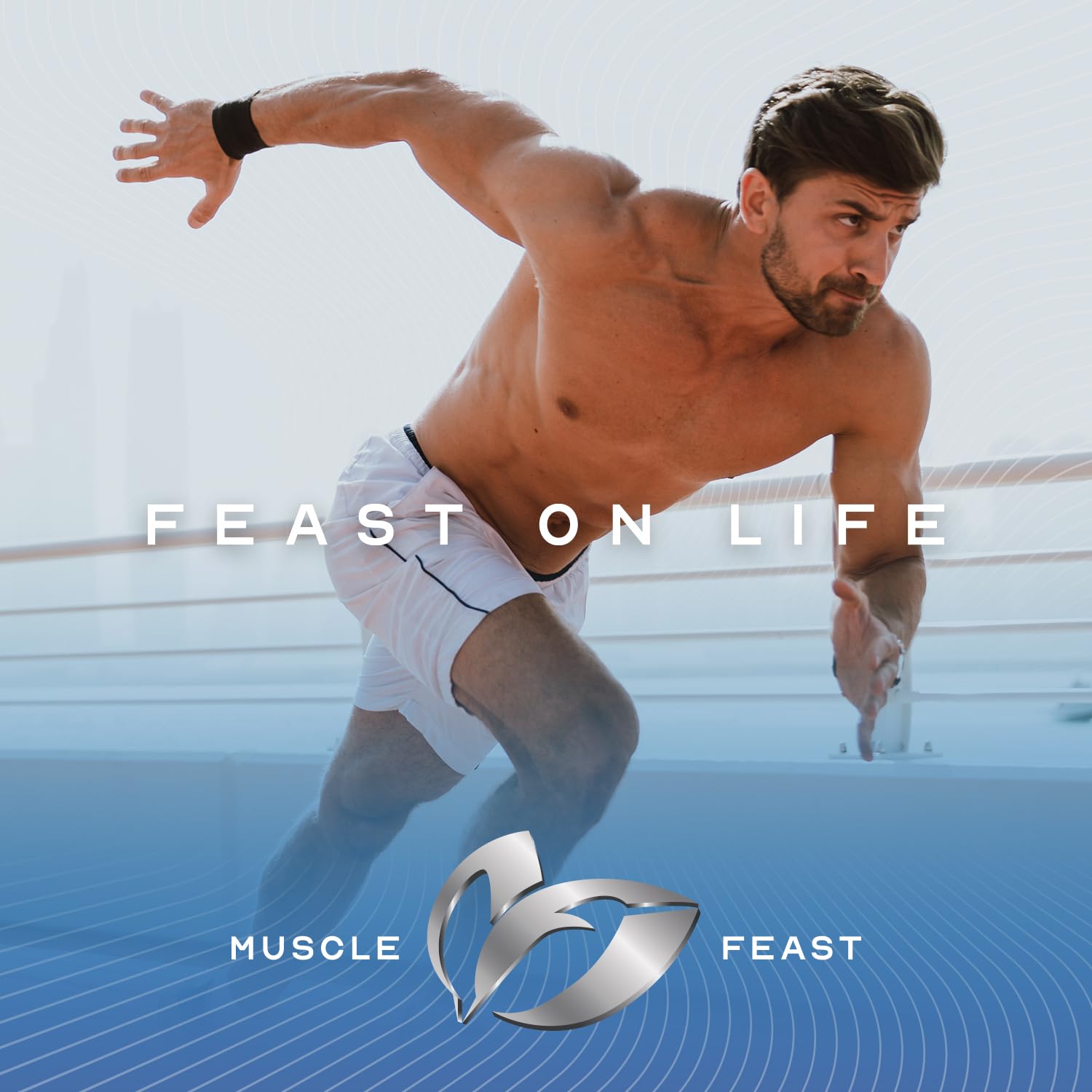 Conseils d’utilisation Muscle Feast HBCD Poudre pour routine sportive.