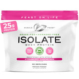 Muscle Feast Isolat protéine lactosérum en poudre Fraise Cheesecake, boost protéique matin