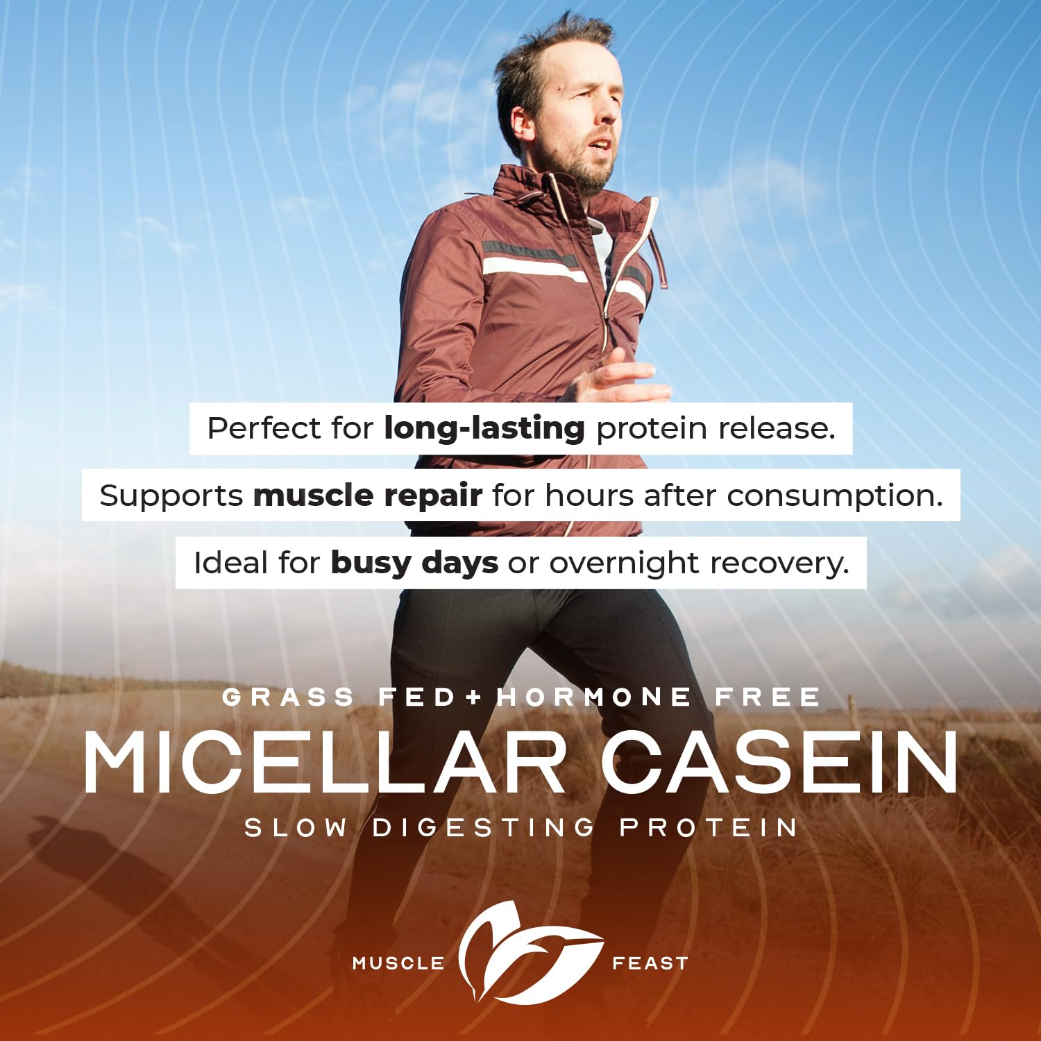 Muscle Feast poudre-caseine-micellaire-vanille-texture-cremeuse: texture onctueuse pour une boisson enveloppante.