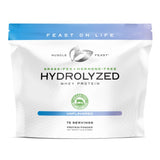 Muscle Feast protéine whey hydrolysée emballage pratique et facile à ranger.