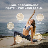 Muscle Feast protéine whey vanille: préparation rapide et sans grumeaux.