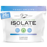 Muscle Feast Isolat de Whey naturelle, bouteille prête pour la récupération post-entraînement.
