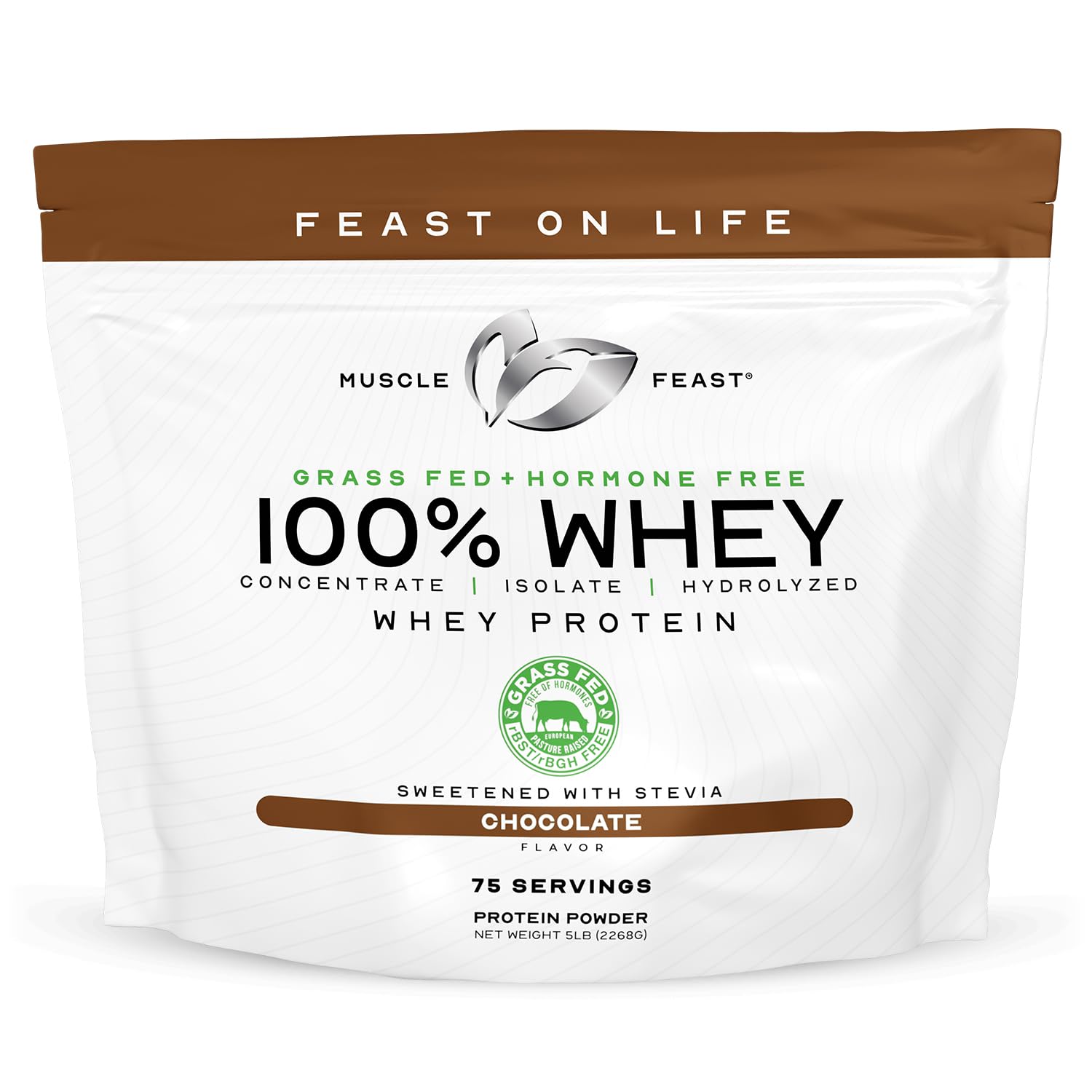 Muscle Feast protéine whey concentré chocolat, récupération et goût agréable après l'entraînement.