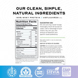 Proteine whey Muscle Feast non aromatisee pour recettes naturelles