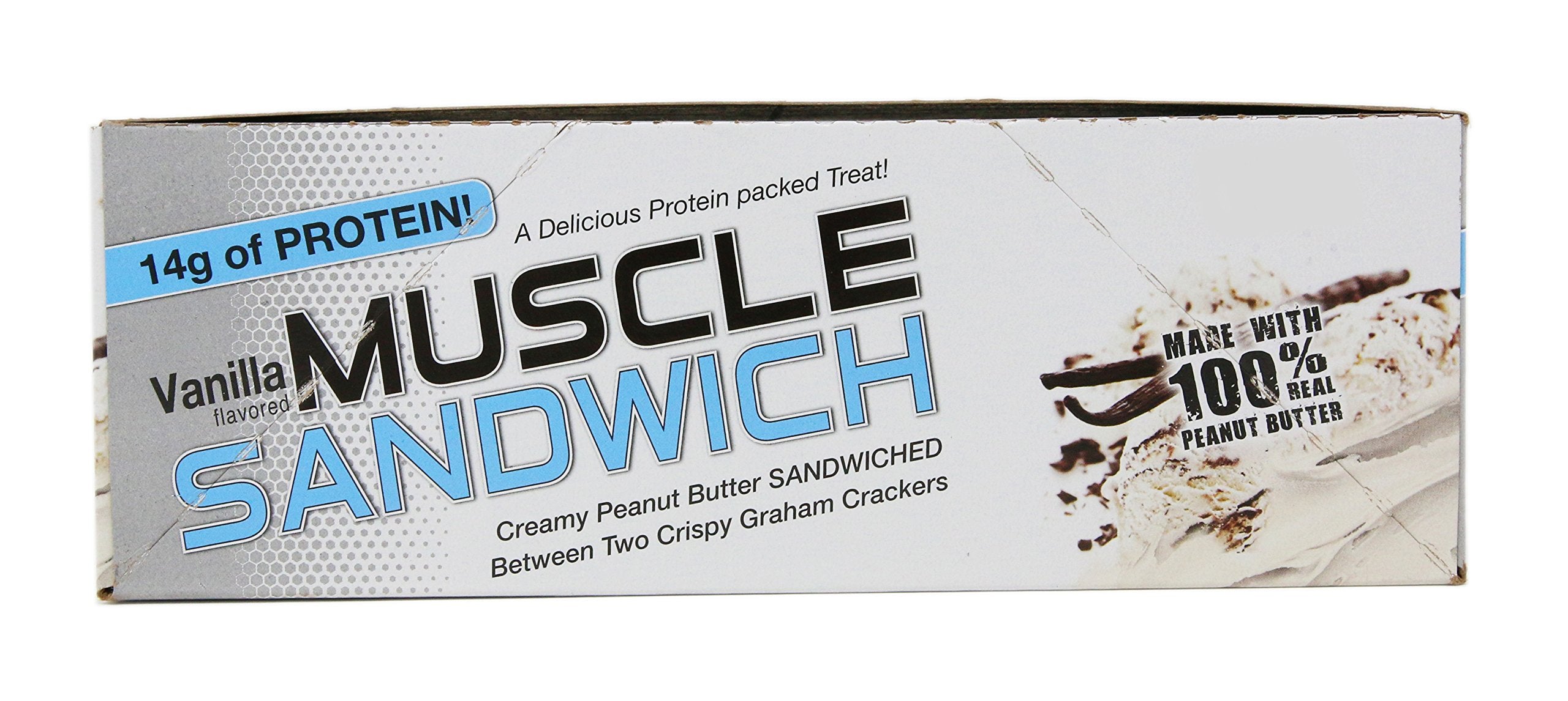 Usage quotidien facile avec le Muscle Sandwich Vanille.