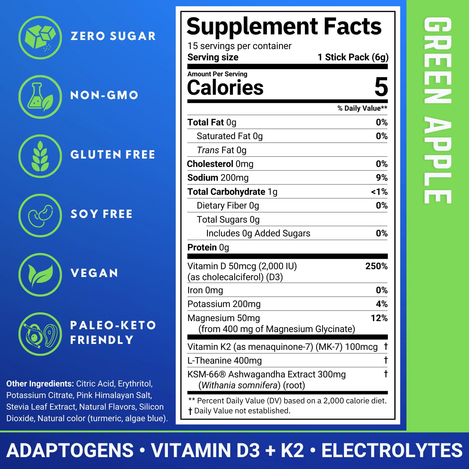 Muscle I.V. Electrolytes – poudre hydratante pratique en sticks.