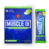 Muscle I.V. Mood Support - bouteille montrant le mélange, soutien cortisol et clarté mentale.