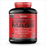 MuscleMeds Carnivor Mass: bouteille vanille caramel prête après l'entraînement