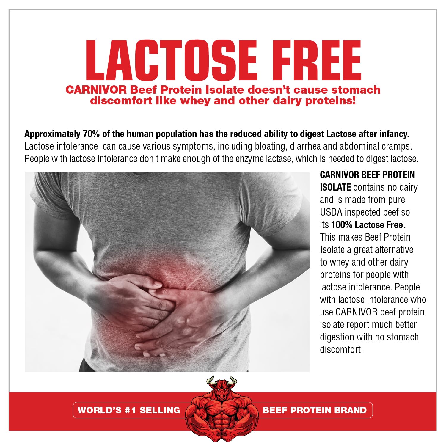 MuscleMeds Carnivor – pot refermé, stockage facile et transport quotidien