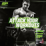 MusclePharm Assault – athlète en entraînement ressentant une énergie soutenue.
