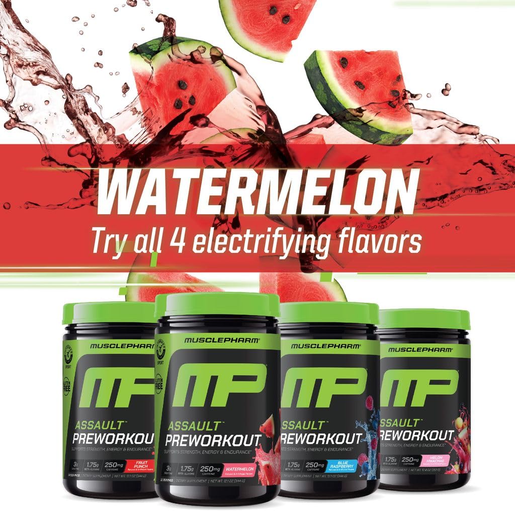 Certification Informed-Choice pour MusclePharm Assault, garantie sans substances interdites.