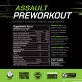 MusclePharm Assault créatine monohydrate soutenant les séries et la récupération