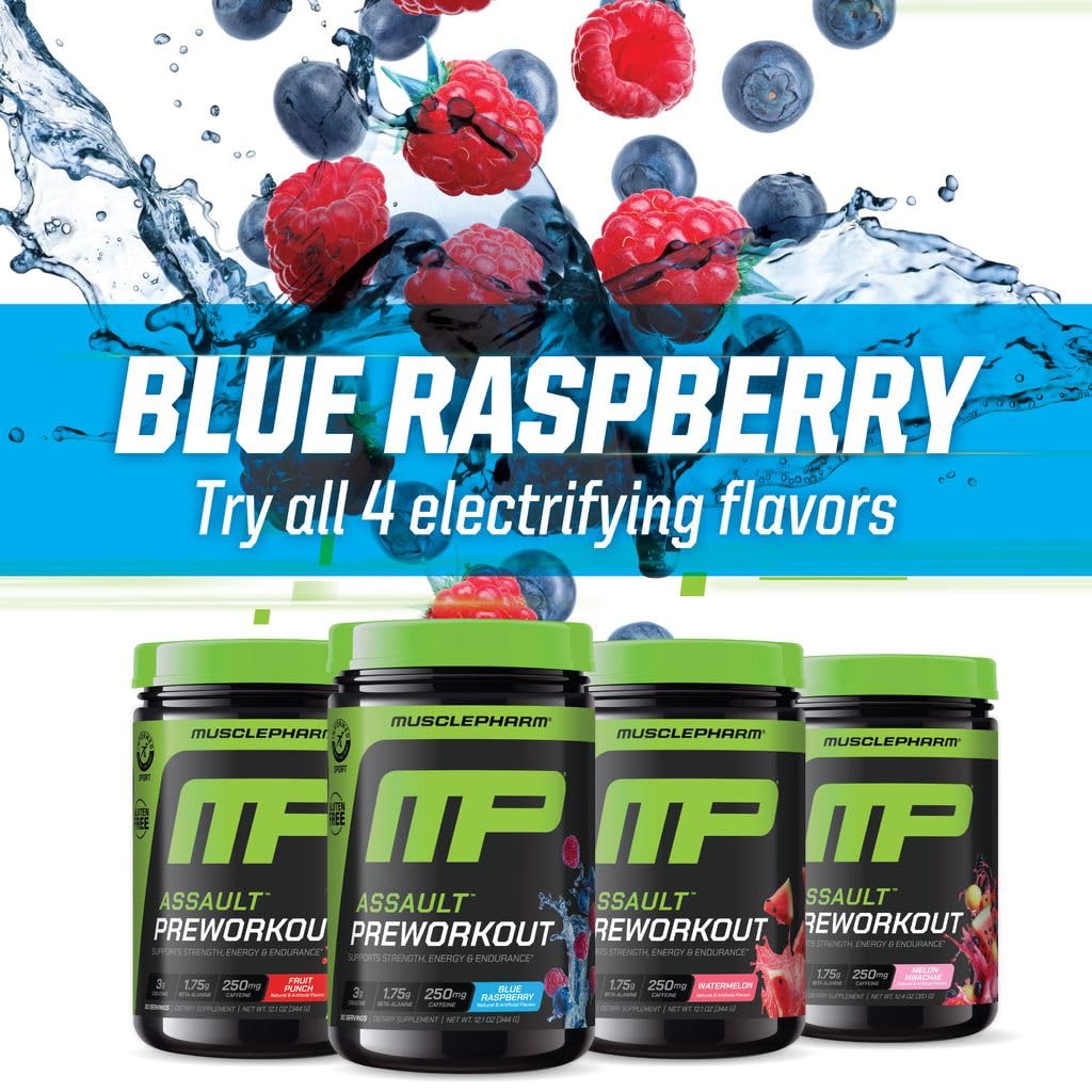 MusclePharm Assault boîte-rangement protège la poudre