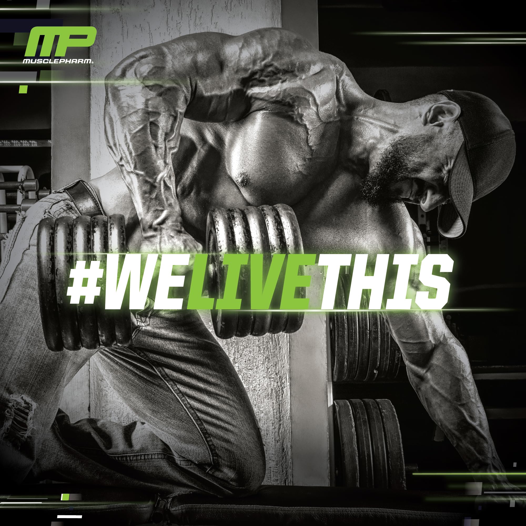 MusclePharm Assault bouteille portable pour sessions nomades