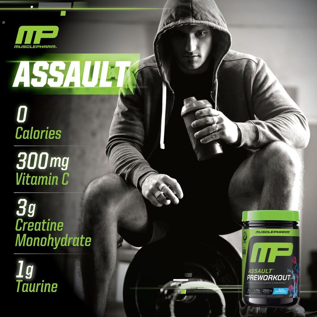 MusclePharm Assault cuillère-dose assure une portion précise