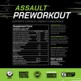 MusclePharm Assault mélange eau froide pour boisson pré-entraînement