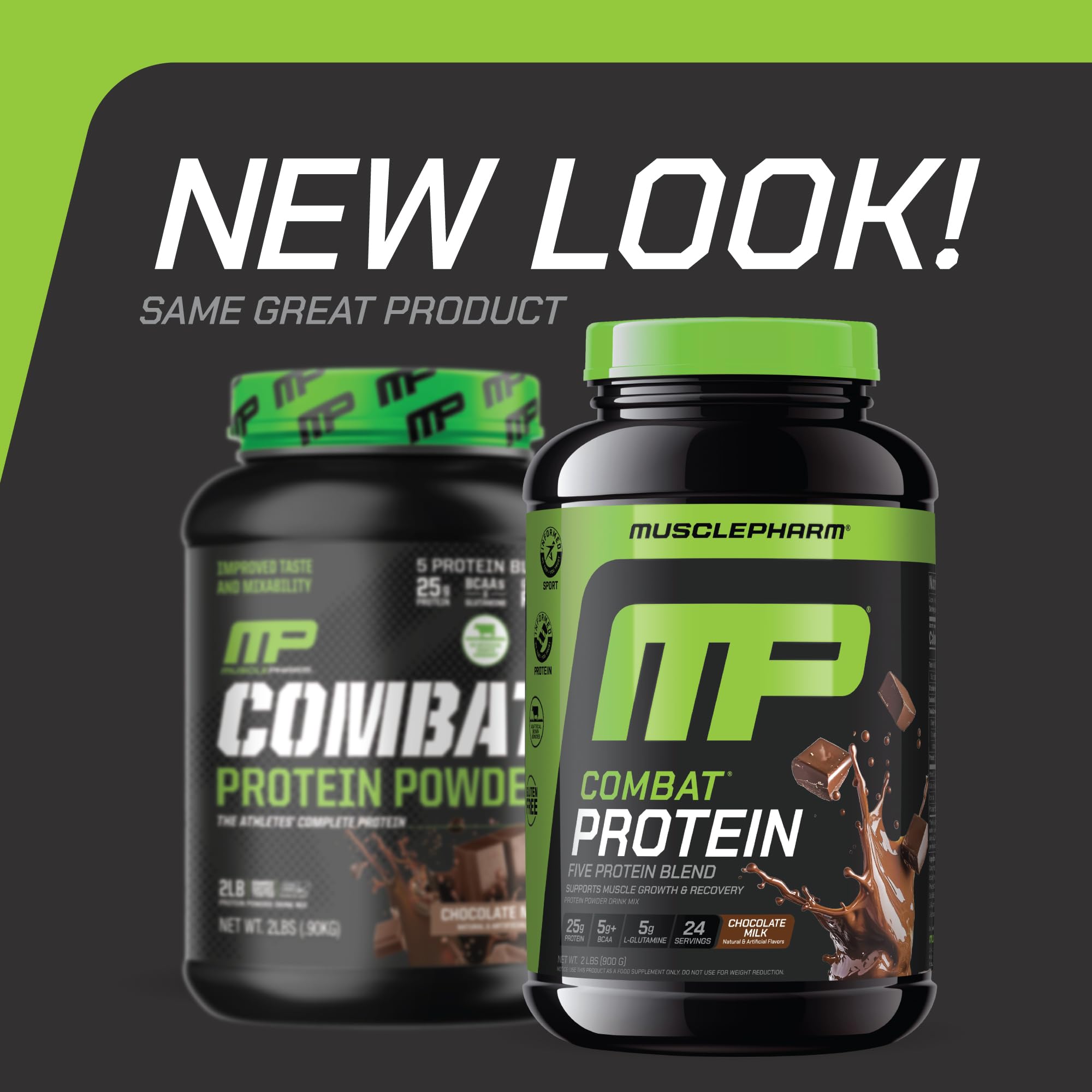 MusclePharm Combat Protein shake pré-entraînement au goût chocolat