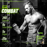 Schéma digestif montrant des protéines à digestion variée dans MusclePharm Combat Protéine Cookies ’N’ Cream.