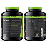 MusclePharm Combat protéine etiquette certifiee qualité, assurance fiabilité produit.