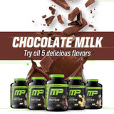 MusclePharm Combat protéine isolée lactosérum, absorption rapide.