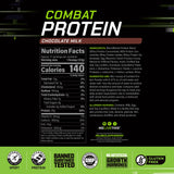 Pot réutilisable MusclePharm Combat Protéine prêt à l’emploi.
