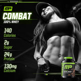 MusclePharm Combat protéine sans gluten – adaptée aux régimes sans gluten.