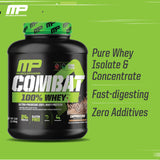 MusclePharm Combat Whey Cappuccino - gout agreable pour entrainement