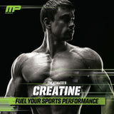 MusclePharm Créatine Monohydrate, dose de 5 g prête à mesurer.