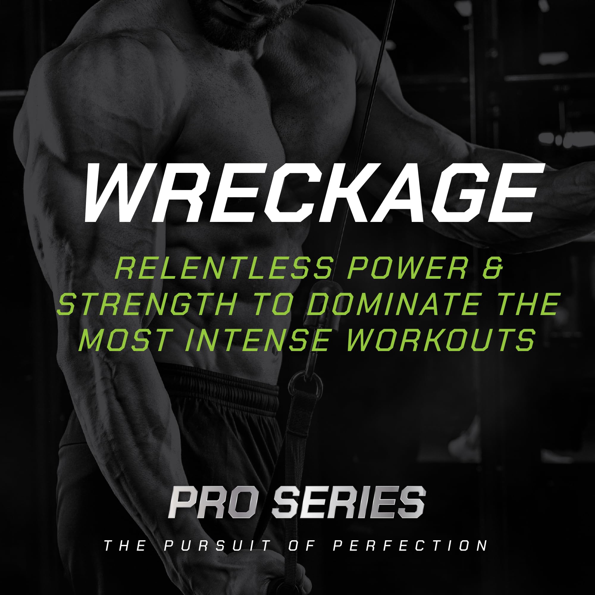 Cuillère-mesure MusclePharm WRECKAGE pour dosages reproductibles.