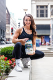 Musclesport Lean Whey Revolution : ingrédients listés, idée d'un rituel post-entraînement.