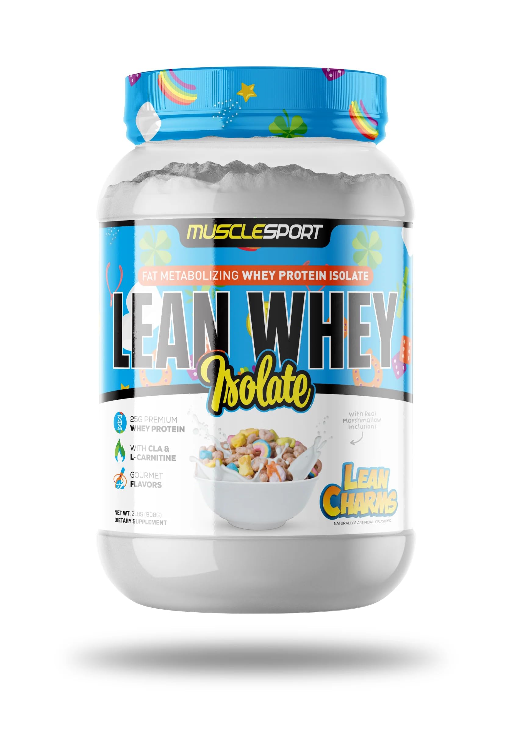Musclesport Lean Whey Revolution : variété de saveurs affichée pour choisir votre goût.