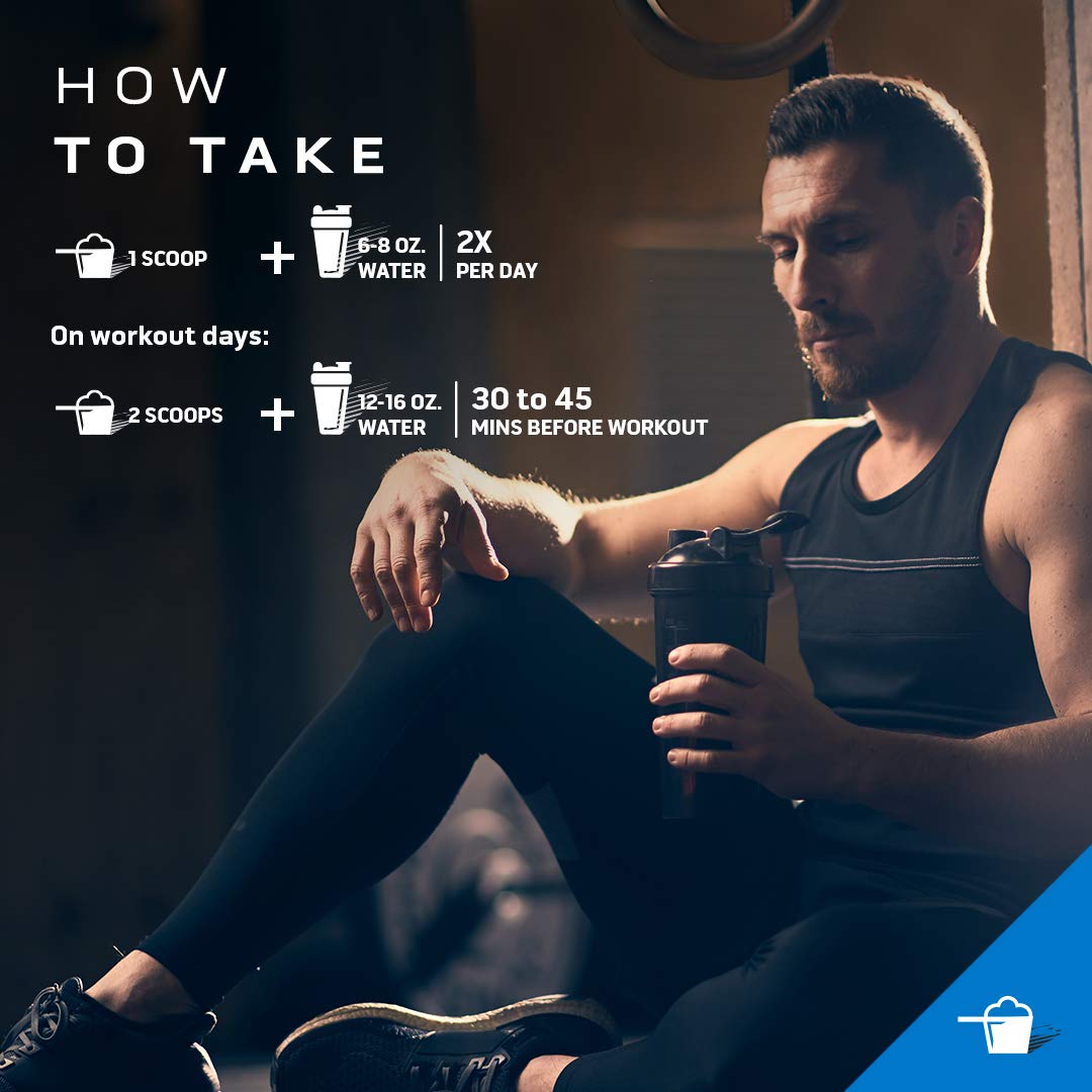 MuscleTech CellTech Creactor dosage-quotidien, pratique pour une routine sportive.