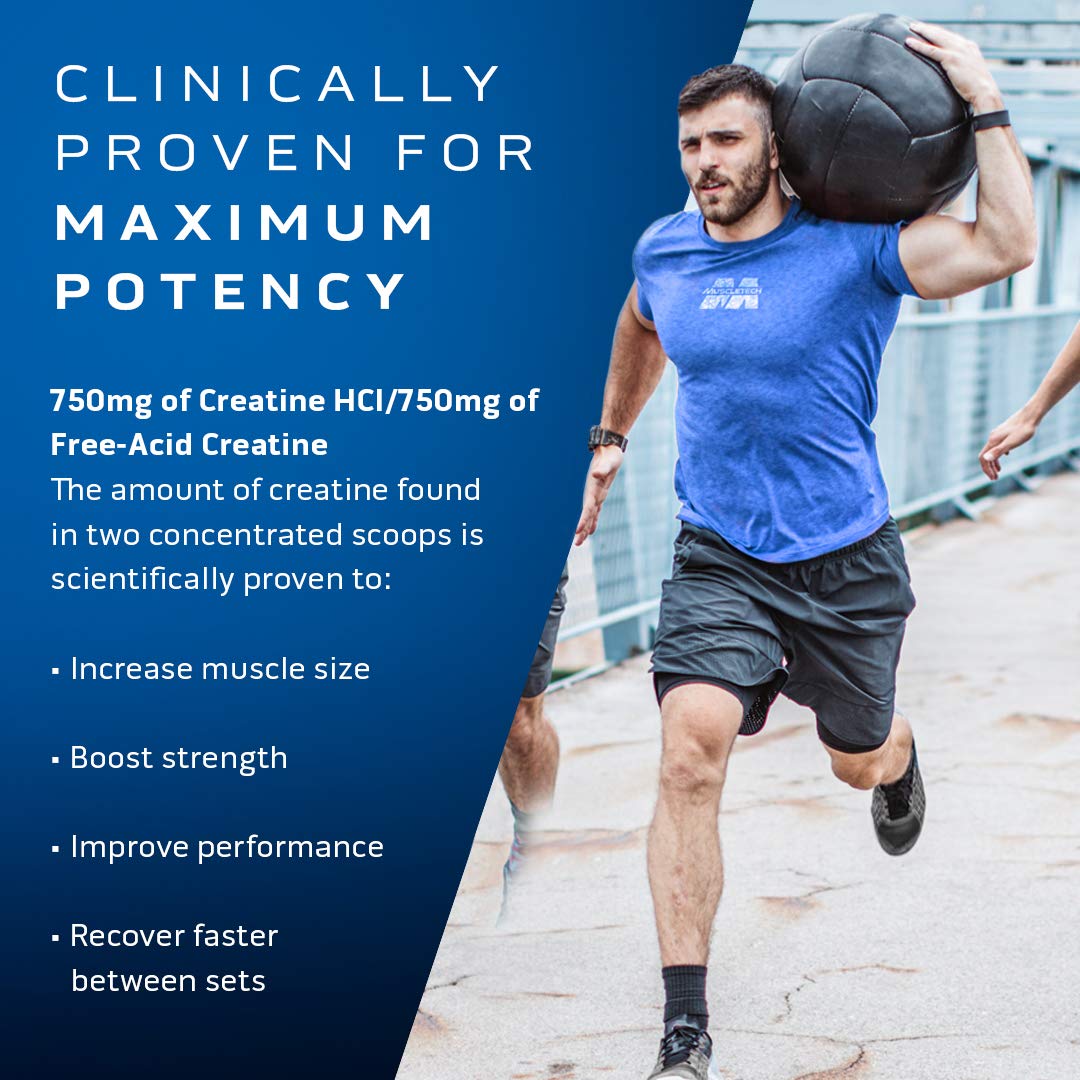 MuscleTech CellTech Creactor verre-eau-melange rapide pendant l'effort, hydratation facilitée.
