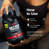Nitro-Tech dose, cuillère pratique pour mesurer